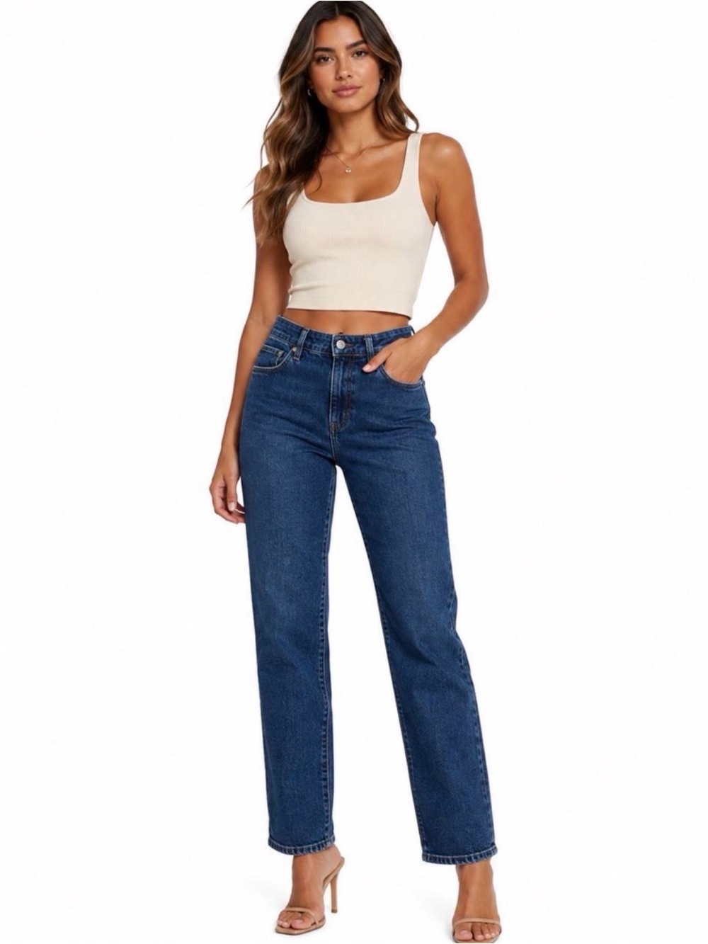 $215 ✨ Hudson Los Angeles High-Rise Straight Leg Jeans ✨